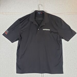 Sport-Tek Mens Polo Kenny Chesney The Big Revival Tour 2015 XL Black Music Shirt